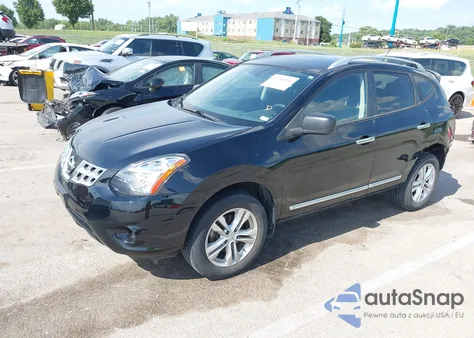 2015 Nissan Rogue Select S из США, поврежденный, VIN JN8AS5MT4FW165611